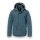 District Winter Jacket Wolf with Hood (windproof, lightweight padding, warm) steel blue men's