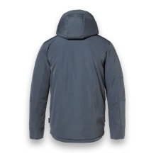 District Winter Jacket Wolf with Hood (windproof, lightweight padding, warm) airforce blue men's