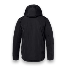 District Winter Jacket Wolf with Hood (windproof, lightweight padding, warm) black men's