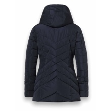 District winter jacket workout with hood (coat, water-repellent) navy blue ladies