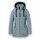 District winter jacket workout with hood (coat, water-repellent) mineral blue ladies