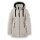 District Winter Jacket Workout with Hood (Coat, Water-Repellent) Beige Ladies