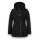 District winter jacket workout with hood (coat, water-repellent) black ladies