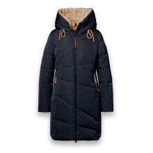 District Winter Coat Courchevel (with hood, water-repellent, windproof) dark blue ladies