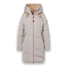 District Winter Coat Courchevel (with hood, water-repellent, windproof) beige ladies