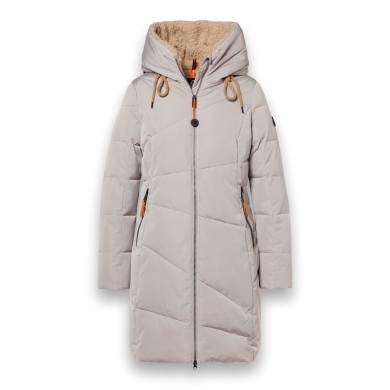 District Winter Coat Courchevel (with hood, water-repellent, windproof) beige ladies