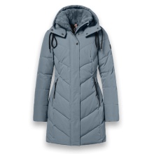 District Winter Coat Zodiac (with hood, warm, water-repellent) mineral blue ladies