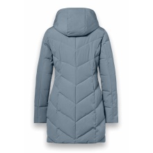 District Winter Coat Zodiac (with hood, warm, water-repellent) mineral blue ladies