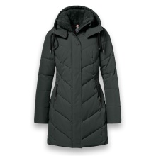 District Winter Coat Zodiac (with hood, warm, water-repellent) dark grey ladies