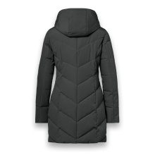District Winter Coat Zodiac (with hood, warm, water-repellent) dark grey ladies