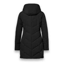 District Winter Coat Zodiac (with hood, warm, water-repellent) black ladies
