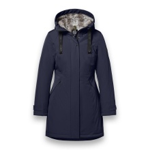 District Winter Coat Parkcity (warm, windproof, water-repellent) dark blue ladies