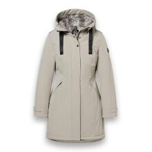 District Winter Coat Parkcity (warm, windproof, water-repellent) beige ladies