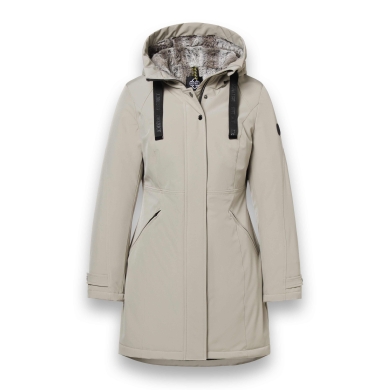 District Winter Coat Parkcity (warm, windproof, water-repellent) beige ladies