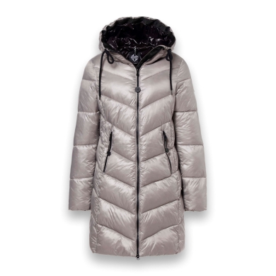 District Winter Coat Sapporo (with hood, water-repellent) light pink ladies