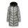 District Winter Coat Sapporo (with hood, water-repellent) silver ladies