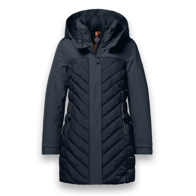 District Winter Coat St Moritz (warm, water-repellent) dark green ladies