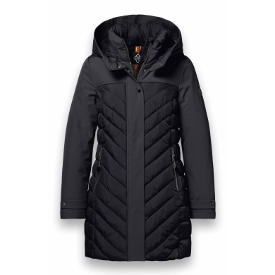 District Winter Coat St Moritz (warm, water-repellent) black ladies