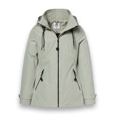 District Transition Jacket Cosmos (with hood, water-repellent) light green ladies