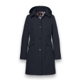 District Transition Jacket (Parka) Lotus with Hood Navy Blue Ladies