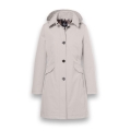 District transitional jacket (parka) Lotus with hood sand brown ladies