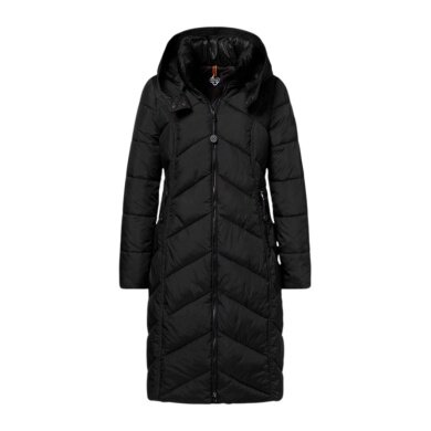 District Winter Padded Coat Arosa (water-repellent) black ladies