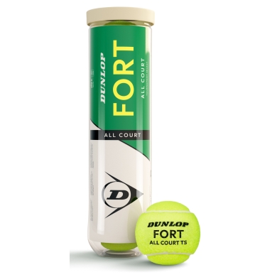Dunlop Tennis Balls Fort Allcourt TS Can 4-Pack