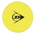 Dunlop marking circles yellow - Set of 12 pieces