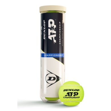 Dunlop Tennis Balls ATP Championship Can 4 Pack