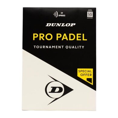 Dunlop Padel Balls Pro Padel Can 2x3 Pack