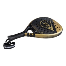 Dunlop Padel Racket Aerostar Pro 370g/Diamond/Tournament black/gold