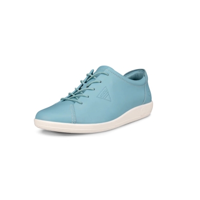 ECCO Sneaker Soft 2.0 Anniversary (ECCO Leather) light blue ladies