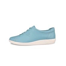 ECCO Sneaker Soft 2.0 Anniversary (ECCO Leather) light blue ladies