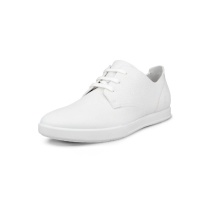 ECCO Leisure Derby Sneakers (ECCO leather) white men's