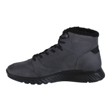 ECCO Exostride MID Warm Winter Boots (Nubuck Leather) Magnet Grey Men's