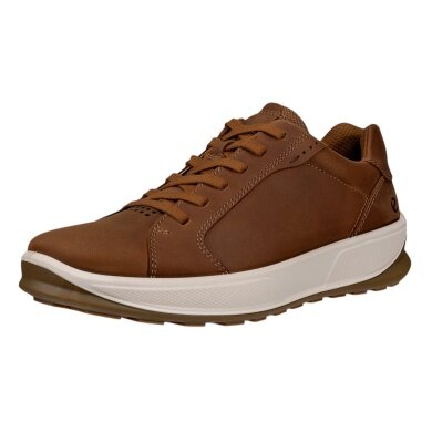 ECCO Everyday Travel Shoes Byway 2.0 Low Lea (Premium Leather) brown men's