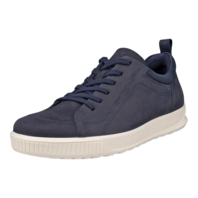 ECCO Everyday Travel Shoes Byway Low (Nubuck) navy blue men's