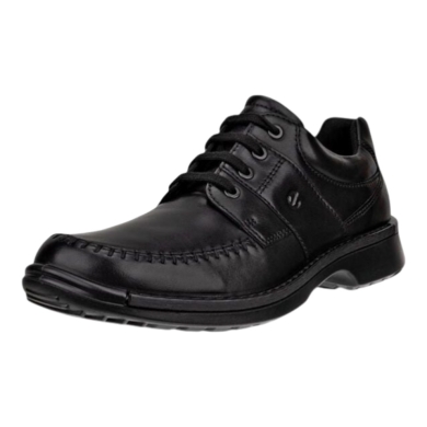 ECCO Everyday Travel Shoes Fusion Walker (Full Grain Leather) Black Men's