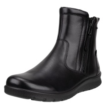 ECCO Barbett Boot Zip GTX Ankle Boots (Premium Leather, Waterproof) Black Ladies