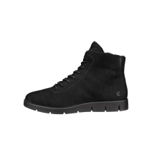ECCO Winter Boots Bella Boot (Nubuck Leather, Warm) Black Ladies