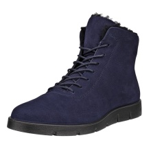 ECCO Winter Boots Bella Boot (Nubuck Leather, Warm) Navy Blue Ladies