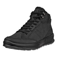 ECCO Everyday Travel Shoes Byway 2.0 Boot Warm WP (Premium Leather, Waterproof) Black Men's