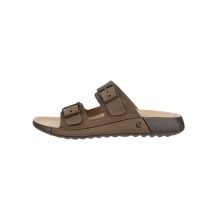 ECCO Sandal Cozmo (Nubuck leather) light brown ladies