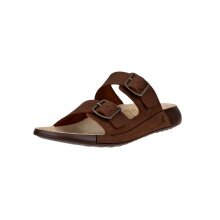 ECCO Cozmo Sandal (Nubuck Leather) brown ladies