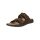 ECCO Cozmo Sandal (Nubuck Leather) dark brown men's