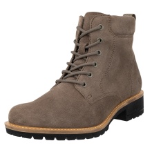 ECCO Elaina Lace Boot (Premium Leather) brown ladies