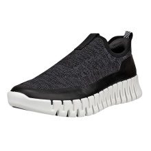 ECCO Sneaker Gruuv Easy-Slip (breathable textile) black ladies