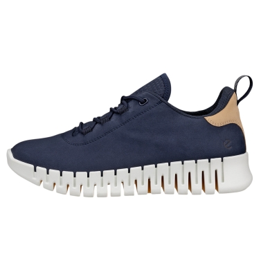 ECCO Sneaker Gruuv Lea (soft nappa leather) navy blue ladies
