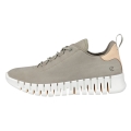 ECCO Sneaker Gruuv Lea (soft nappa leather) grey-beige ladies