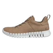 ECCO Sneaker Gruuv Lea (made of nubuck leather) light brown men's